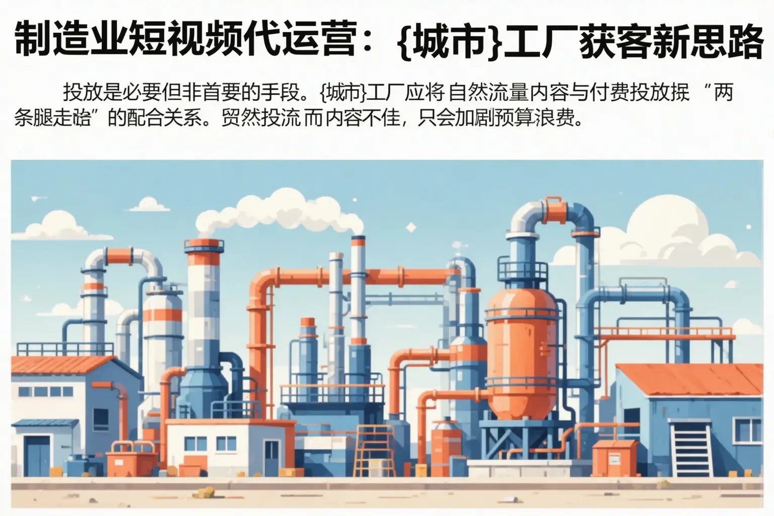 制造业短视频代运营:临安工厂获客新思路
